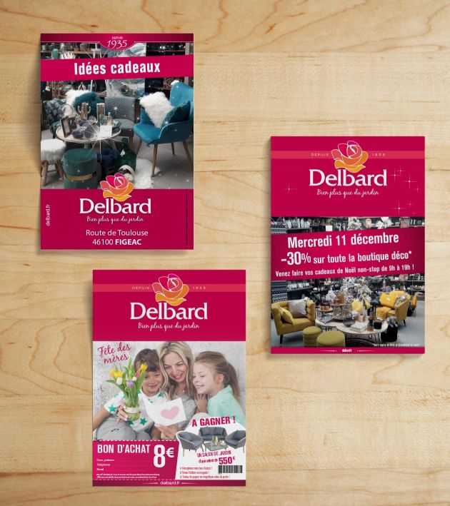 Brochure publicitaire Delbard